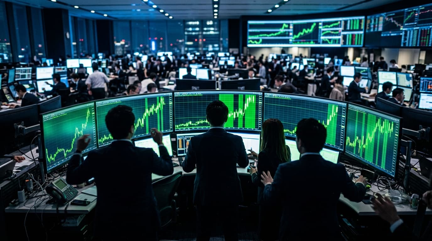 【4月14日】日経平均チャート分析｜ランナウェイギャップで57,877円、フラッグ上放れ